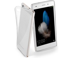 Huawei P8 Lite, hoesje, fine soft, zwart