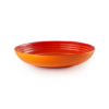 Le Creuset - Aardewerken diep bord in Oranjerood 22cm