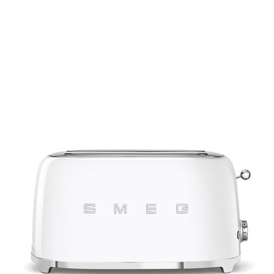 Smeg -broodrooster 2 sleuven -4 sneden wit Smeg -broodrooster 2 sleuven -4 sneden wit