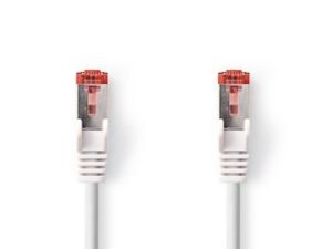 Nedis - CAT6-kabel - 3.00 m - Rond - PVC LSZH - Wit Nedis - CAT6-kabel - 3.00 m - Rond - PVC LSZH - Wit