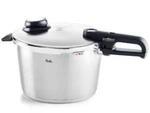 FISSLER - Vitavit® Premium Pressure Cooker with Steamer Insert, 8.5 Quart FISSLER - Vitavit® Premium Pressure Cooker with Steamer Insert, 8.5 Quart