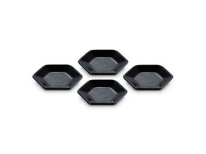 LE CREUSET - Set 4 Pratos 9,5cm Black