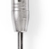 Nedis - XLR-Adapter | 6,35 mm male - XLR 3-pins