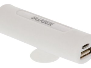 Sweex - Portable Power Bank 2500 mAh USB - Wit Sweex - Portable Power Bank 2500 mAh USB - Wit