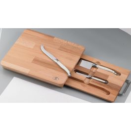 JEAN DUBOST HOUTEN KAASPLANK MET LADE