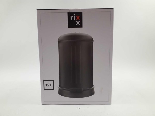 rixx pedaalemmer 12l mat zwart rixx pedaalemmer 12l mat zwart