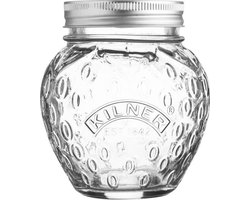 Kilner - Glazen Inmaakbokaal Aardbei - 400ml Kilner - Glazen Inmaakbokaal Aardbei - 400ml