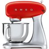 SMEG KEUKENROBOT ROOD/ZILVER SMF02RDEU SMEG KEUKENROBOT ROOD/ZILVER SMF02RDEU
