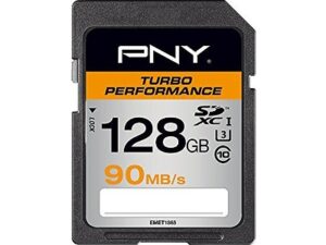 Geheugenkaart, SDXC class 10 90-60 MB/s, 128 GB Geheugenkaart, SDXC class 10 90-60 MB/s, 128 GB