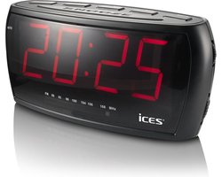 KLOKRADIO ZWART YCR230