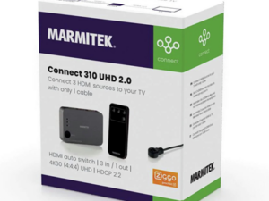 Marmitek - Connect 310 UHD 2.0 HDMI auto schakelaar 3in/1 Marmitek - Connect 310 UHD 2.0 HDMI auto schakelaar 3in/1