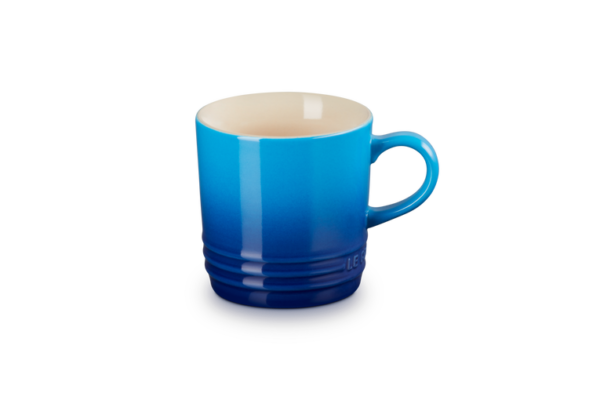 LE CREUSET - LONDON CAPPUCCINO MUG 200ML AZUR BLUE LE CREUSET - LONDON CAPPUCCINO MUG 200ML AZUR BLUE