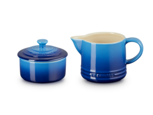 LE CREUSET - Melk- en Suikerset Signature Blue azure