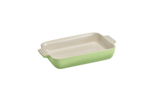 LE CREUSET - Ovenschaal Rechthoekig Classic in Aardewerk PALM GROEN