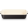 LE CREUSET - Ovenschaal Rechthoekig Classic in Aardewerk MAT ZWART
