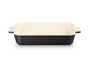 LE CREUSET - Ovenschaal Rechthoekig Classic in Aardewerk MAT ZWART
