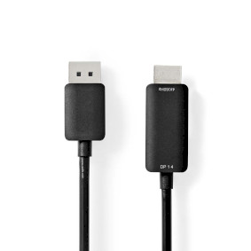 NEDIS - DisplayPort-Kabel DisplayPort Male | HDMI™ Connector | 4K@60Hz | Vernikkeld | 2.00 m NEDIS - DisplayPort-Kabel DisplayPort Male | HDMI™ Connector | 4K@60Hz | Vernikkeld | 2.00 m