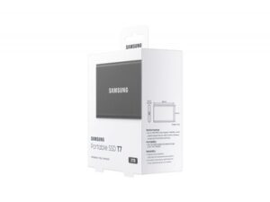SAMSUNG - T7 2TB PORTABLE SSD GREY