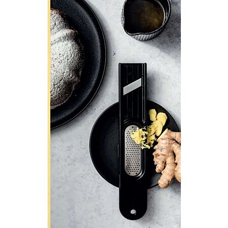 MICROPLANE - Ginger Tool 3-in-1 zwart MICROPLANE - Ginger Tool 3-in-1 zwart