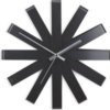 Umbra Ribbon-wandklok WALL CLOCK 30CM BLACK
