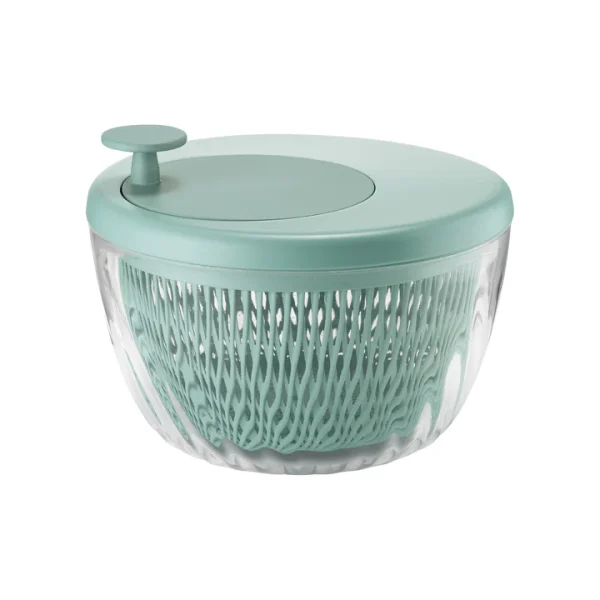 Guzzini - My Kitchen Salade spinner met deksel - Olijfgroen Guzzini - My Kitchen Salade spinner met deksel - Olijfgroen