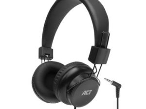 ACT - OPVOUWBARE STEREO HOOFDTELEFOON MET 3.5MM AUDIO-AANSLUITING ACT - OPVOUWBARE STEREO HOOFDTELEFOON MET 3.5MM AUDIO-AANSLUITING