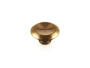 Le CREUSET - KNOP RD Signat. CIA 6cm Goud RVSKnop Le CREUSET - KNOP RD Signat. CIA 6cm Goud RVSKnop