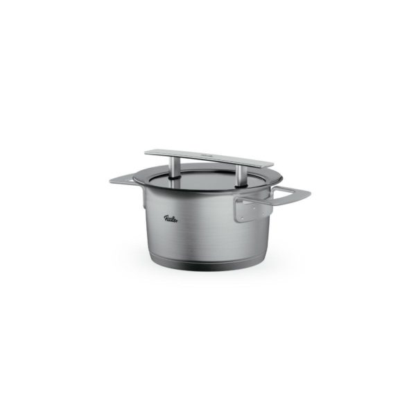 FISSLER - PHI COLLECTION KOOKPOT D16CM 1,9LGLAZEN DEKSEL FISSLER - PHI COLLECTION KOOKPOT D16CM 1,9LGLAZEN DEKSEL