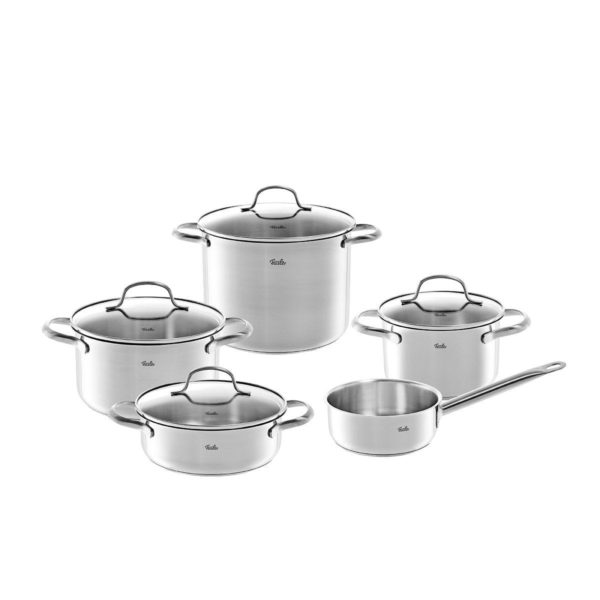 FISSLER - Set 5-delig San Francisco + glasdek FISSLER - Set 5-delig San Francisco + glasdek