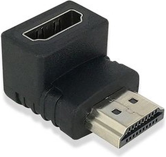 Ewent - HDMI-adapter - HDMI (M) naar HDMI (V) - met hoek