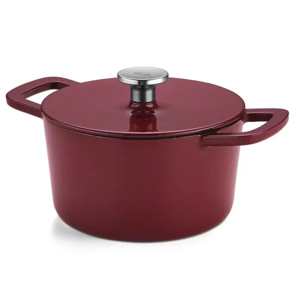 FISSLER MOMENTS KOOKPOT BURGUNDY RED 20cm FISSLER MOMENTS KOOKPOT BURGUNDY RED 20cm