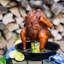 BIG GREEN EGG - BEER CAN CHICKEN ROASTER BIG GREEN EGG - BEER CAN CHICKEN ROASTER