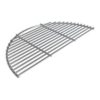 BIG GREEN EGG - Stainless Steel Half Grid - Large BIG GREEN EGG - Stainless Steel Half Grid - Large