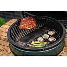 BIG GREEN EGG - Stainless Steel Half Grid - Large BIG GREEN EGG - Stainless Steel Half Grid - Large