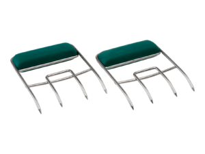 BIG GREEN EGG - Stainless Steel Meat Claws + Soft Hand Handles