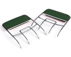 BIG GREEN EGG - Stainless Steel Meat Claws + Soft Hand Handles BIG GREEN EGG - Stainless Steel Meat Claws + Soft Hand Handles