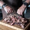 BIG GREEN EGG - Stainless Steel Meat Claws + Soft Hand Handles BIG GREEN EGG - Stainless Steel Meat Claws + Soft Hand Handles