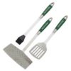BIG GREEN EGG - STAINLESS STEEL TOOL SET 3-PIECES BIG GREEN EGG - STAINLESS STEEL TOOL SET 3-PIECES