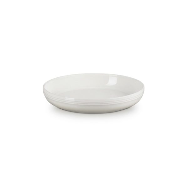 LE CREUSET - Diep Bord Coupe Meringue 22cm LE CREUSET - Diep Bord Coupe Meringue 22cm