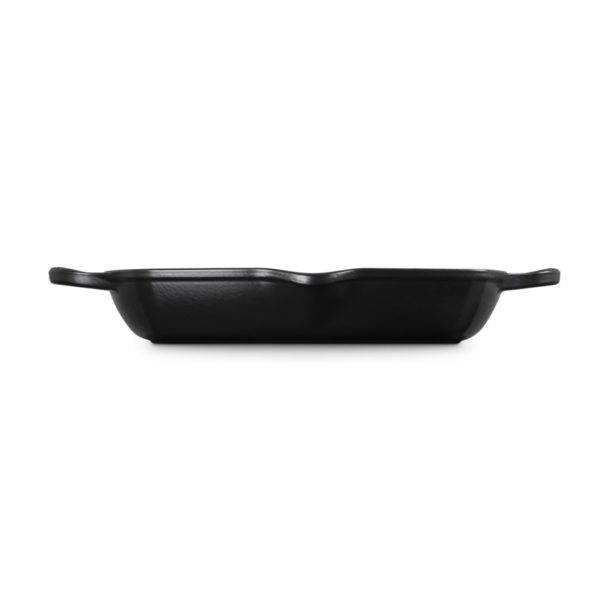Le Creuset - Gietijzeren Hoge Grillpan 30x30cm - Zwart Le Creuset - Gietijzeren Hoge Grillpan 30x30cm - Zwart