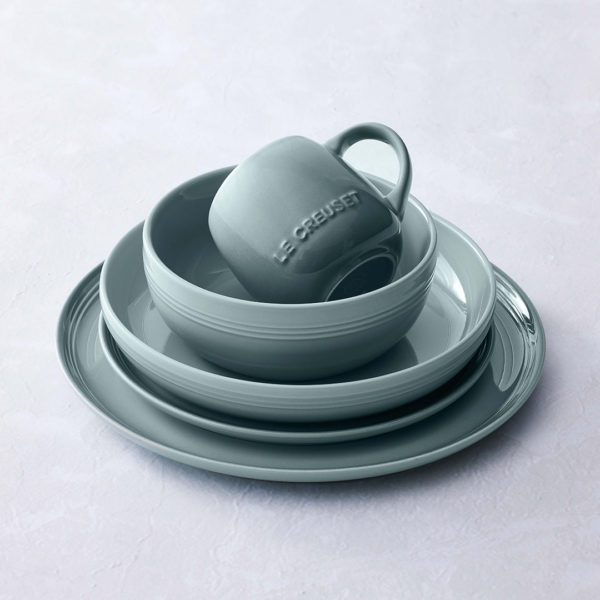 LE CREUSET - Ontbijtbord Coupe Sea Salt 22cm LE CREUSET - Ontbijtbord Coupe Sea Salt 22cm