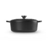 LE CREUSET - Stoofpan Ovaal met Zwart Interieur in Geëmailleerd Gietijzer