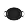 LE CREUSET - Stoofpan Ovaal met Zwart Interieur in Geëmailleerd Gietijzer