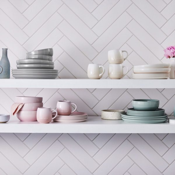 LE CREUSET -Ontbijtbord Coupe Shell Pink 22cm