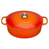 Le Creuset * Gietijzeren ovale braadpan in Oranjerood 40cm 13,9l Le Creuset * Gietijzeren ovale braadpan in Oranjerood 40cm 13,9l