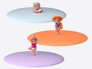 zomerdeksel beach girls