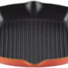 Le Creuset Gietijzeren Hoge Grillpan 30x30cm - Flame