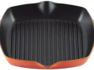 Le Creuset Gietijzeren Hoge Grillpan 30x30cm - Flame