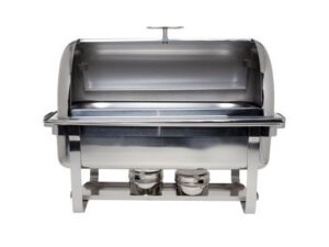 Cosy & Trendy CT PROF CHAFING DISH GN1-1 INOX ROLL TOP STAPELBAAR - 35X59X42
