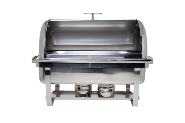Cosy & Trendy CT PROF CHAFING DISH GN1-1 INOX ROLL TOP STAPELBAAR - 35X59X42 Cosy & Trendy CT PROF CHAFING DISH GN1-1 INOX ROLL TOP STAPELBAAR - 35X59X42